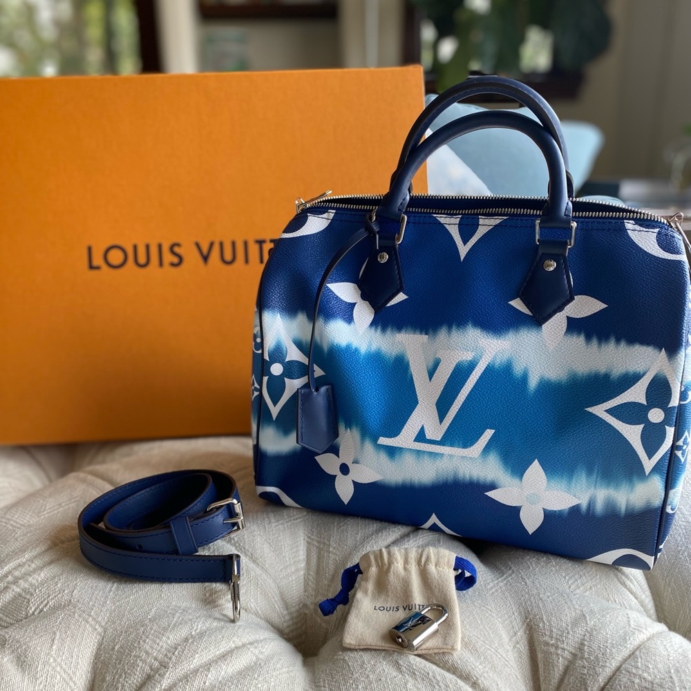 Louis Vuitton Crossbody Speedy 30 Tie Dye Monogram